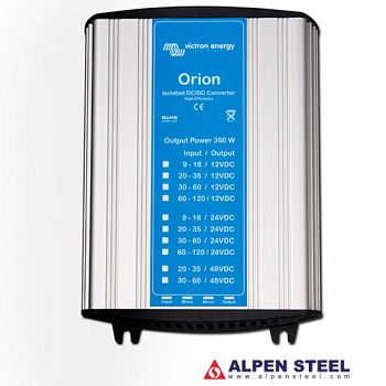 Orion 24/48-7,5A (360W) Isolated DC-DC converter
