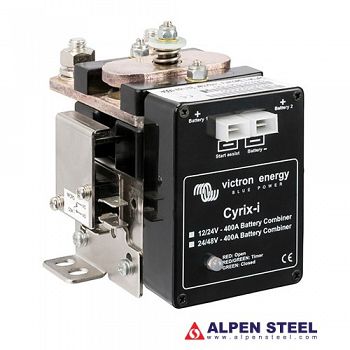 Cyrix-i 12/24V-400A intelligent battery combiner