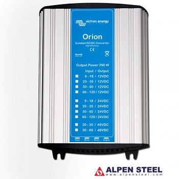 Orion 12/24-15A (360W) Isolated DC-DC converter