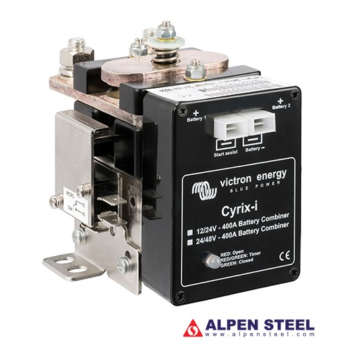 Cyrix-i 24/48V-400A intelligent battery combiner
