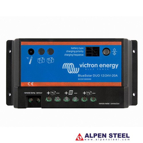 BlueSolar DUO 12/24V-20A / U-solar=55Vmax