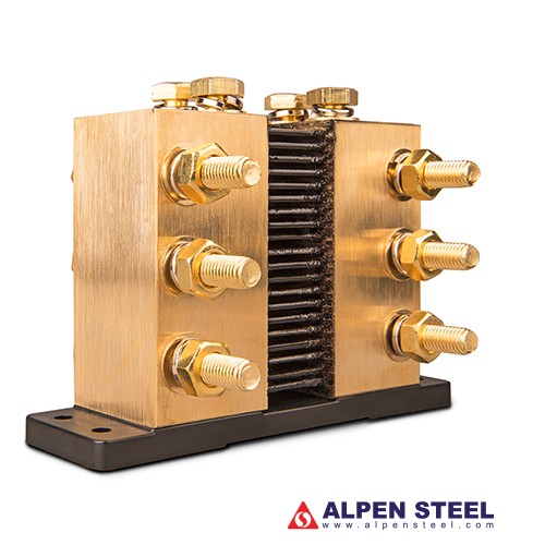 Shunt 2000A/50mV-0,5 / 3xM10